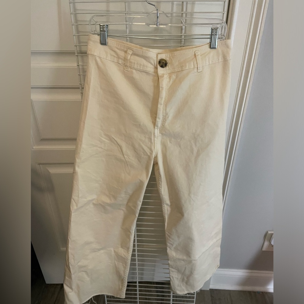 stradivarius straighten leg pants